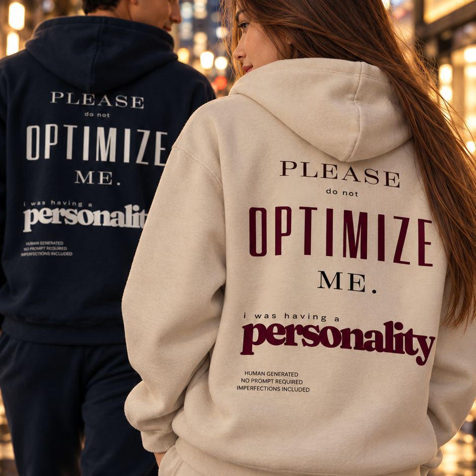 Glacier Theory Matrix 2.0  | Do Not Optimize Me Hoodie