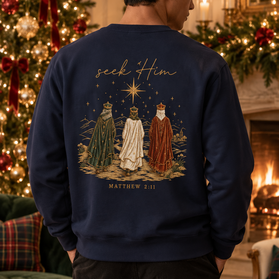 Glacier Theory Matrix 1.0  | Seek Him Crewneck