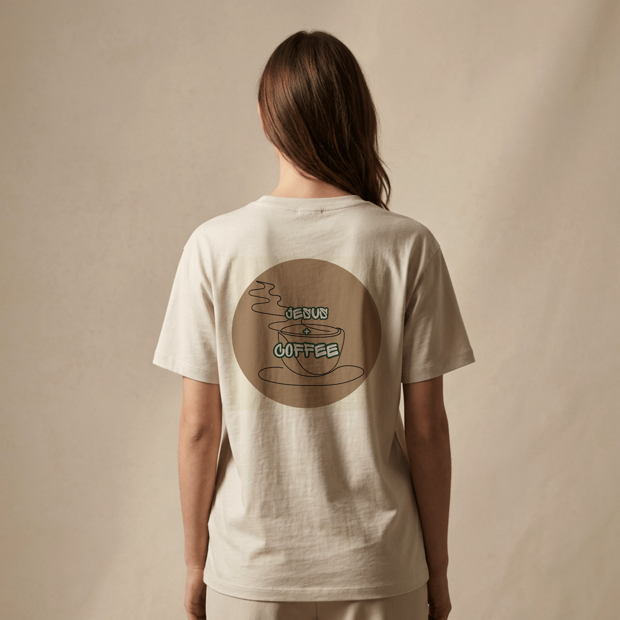 Jesus and Coffee Graphic Tee