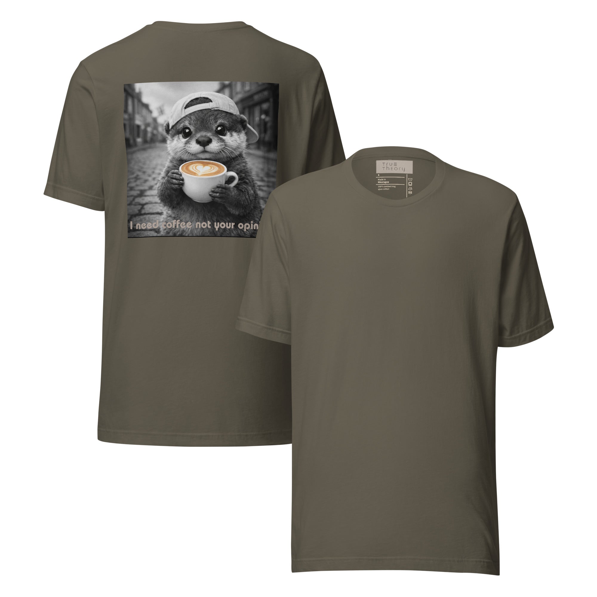 Coffee Not Opinion Graphic Tee