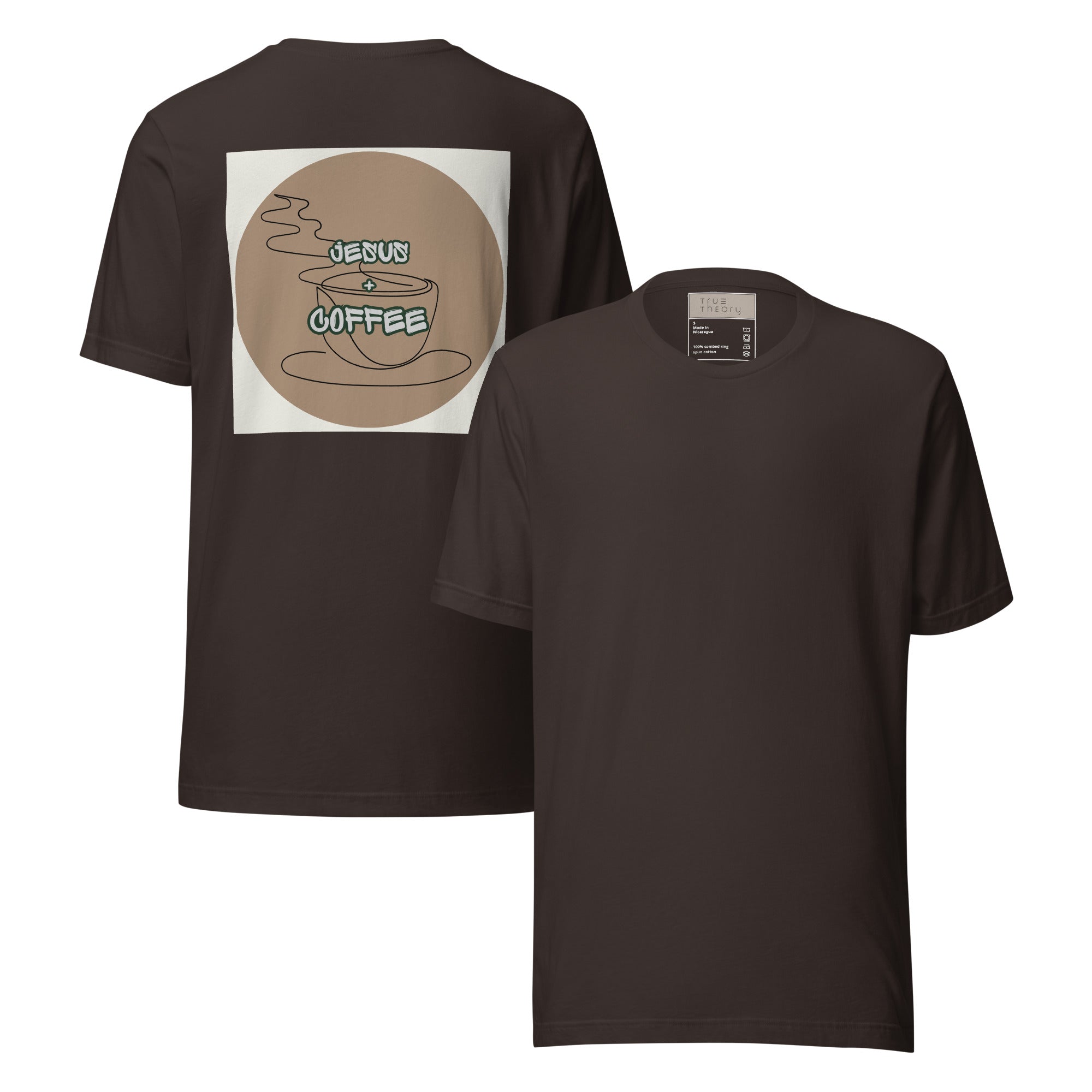 Jesus and Coffee Graphic Tee